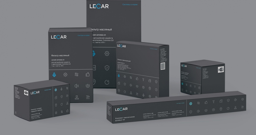 Линейка фирменных запчастей LECAR